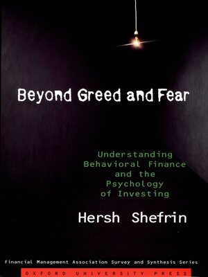 cover image of Beyond Greed and Fear